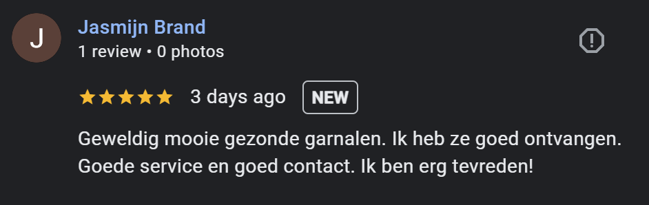 Google review screenshot