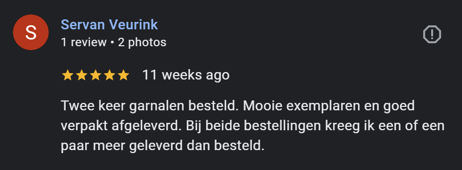 Google review screenshot
