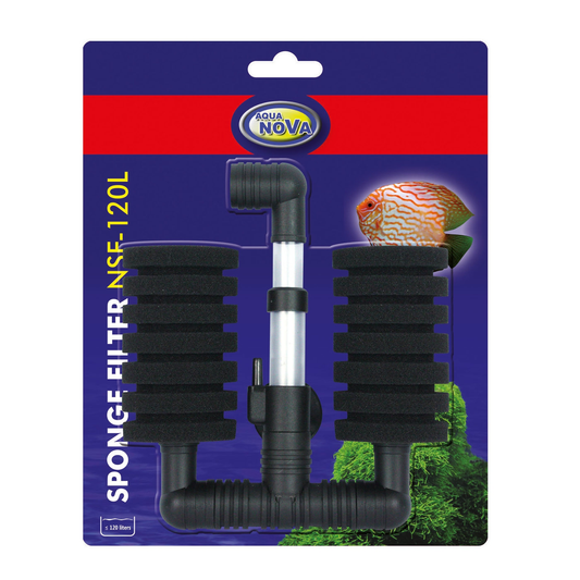 Double Sponge Filter (Shrimp Safe)